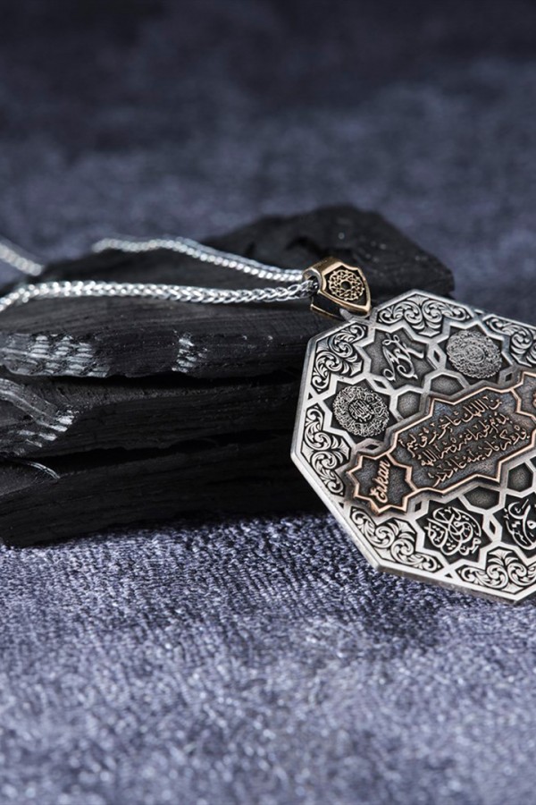 Altıgen Gümüş Madalyon