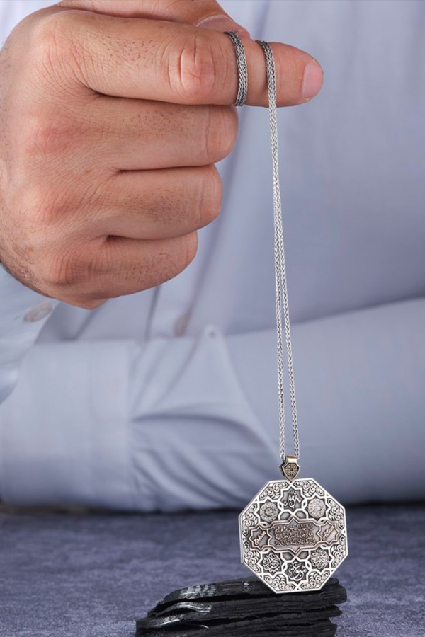 Altıgen Gümüş Madalyon