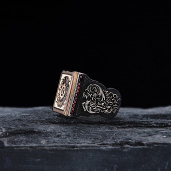 Oğuz Kağan Mührü Gümüş Yüzük