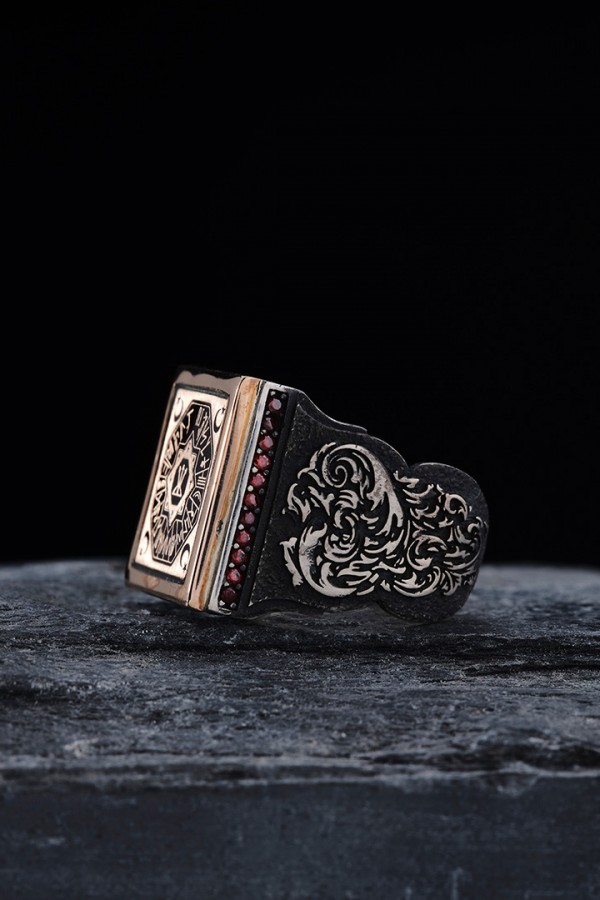 Oğuz Kağan Mührü Gümüş Yüzük